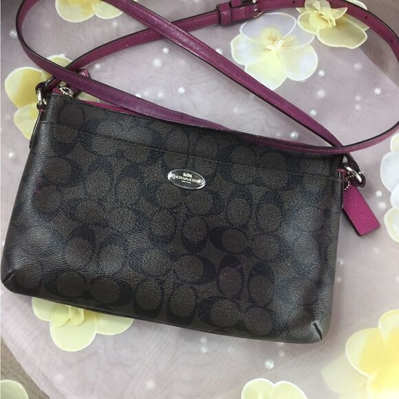 Coach East West Coast Crossbody Handbag - Picture 6 of 11